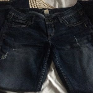 Silver brand jeans from Buckle